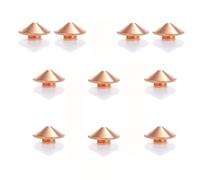 LJISEHG Buse Laser à Fiber 10 pièces, for le remplacement de la tête de découpe Laser(Single-layer Laser Nozzle D32h15,Hole diameter 4.0mm)