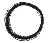 LJISEHG Fil micro fin PTFE 24-38AWG - Câble électronique en cuivre haute température à noyau unique plaqué argent(Black,200M-30AWG)