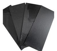 LJISEHG Panneau en fibre de carbone 3K - 100 mm x 250 mm, matériau léger et durable en fibre de carbone.(Plain Matte,3mm)