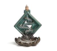 LJISEHG Porte-encens élégant en Forme de Cascade - Brûleur d'encens à Reflux for la méditation et la Relaxation