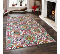 LJISEHG Tapis Persan rétro transfrontalier de Style Ethnique bohème de Salon B & B hôtel Tapis décoratif en Stock(Ruff++,120 * 180cm)