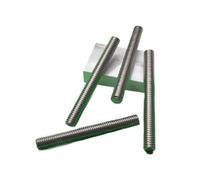 LJISEHG Tige filetée métrique - Fixation universelle for projets industriels/de bricolage, filetage de précision compatible avec les écrous/rondelles métriques standard(10pcs,M6x35mm)