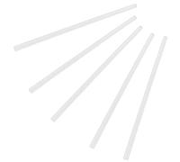 LJISEHG Tiges rondes en plastique ABS blanc - 2 mm de diamètre, 250 mm de longueur for projets de bricolage et modélisme(10x250mm 5pcs)