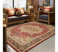 LJISEHG Vintage Tapis Persan bohème Salon Tapis Absorbant résistant aux Taches Bed & Breakfast hôtel Plein de de Style Ethnique(YretroPersian(1),200x300)