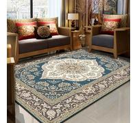 LJISEHG Vintage Tapis Persan bohème Salon Tapis Absorbant résistant aux Taches Bed & Breakfast hôtel Plein de de Style Ethnique(YretroPersian(7),140x200)