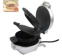 LJJ Hamburger Maker, Breakfast Sandwich Maker 3 en 1, Presse pour Grill électrique, Cuisson Non-bâton Revêtement