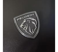 LJJWIW Voiture Emblèmes pour Peugeot 208 P21 Nicht Elektrisch 2020-2023,Auto EmblèMe Autocollant Emblème Insigne D'emblème Logo Personnalisation Armatures Caisse Pièces Détachées,Black-Normal