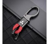 LJJWIW Voiture Porte Clés pour Mitsubishi Outlander 21 Eagle ASX Pajero,Esthétique Durable Porte,Porte Clef avec Le Logo,Porte Clé Portable Multifonction,Homme Cadeaux Auto Accessoires,D