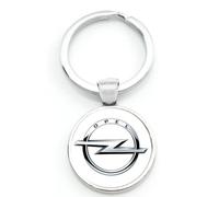 LJJWIW Voiture Porte Clés pour Opel Life Adam Karl Corsa Tigra Chevette,Esthétique Durable Porte,Porte Clef avec Le Logo,Porte Clé Portable Multifonction,Homme Cadeaux Auto Accessoires