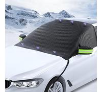 LJLBFB Couverture Pare Brise Voiture pour Toyota CHR C HR, Magnétique Cache Vitre Voiture Protection Pare Brise Hiver Pliable Bache Anti Givre,B