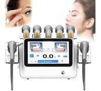 LjlXanthiper Appareil Professionnel De Lifting Visage Et Corps avec | équipé 2 Pièces à Main Et De 7 Cartouches Profondeurs Variées (1,5 à 13 Mm),Convient à Un Usage Domestique Ou Institut Beauté