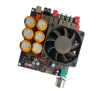 Ljmyy Carte d'amplificateur de puissance numérique à double canal 600 W avec haute 90 dB et faible distorsion pour systèmes auditifs domestiques