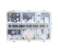Ljmyy Lot de 120 disques compacts en silicone pour les yeux - Pour les étudiants et les professionnels - Anti-hyperplasie - Petite soucoupe volante