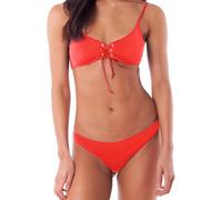 Ljmyy Maillot de bain 2 pièces rembourré avec cordon de serrage et sangle de poitrine pour femme, ensemble de maillots de bain push-up pour femme, tanga, taille haute, Oberteil Bügel Sportlich Tuyau