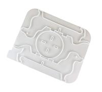 Ljmyy Moules en silicone pour pot de fleurs en forme de teckel pour la fabrication de décorations artisanales et décoratives