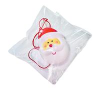 Ljmyy Ornement de Père Noël à suspendre avec lumière Décoration de Noël Arbre Pendentif pour Bonne Année