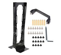 Ljmyy Support de station de refroidissement à eau externe pour ordinateur ITX pour boîtier d'ordinateur portable refroidisseur Radi CPU ventilateur liquide petit eau air dissipateur de chaleur Pad Pad