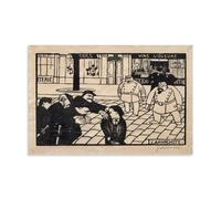 LJPENART Felix Vallotton Poster anarchiste sur toile Décoration murale moderne 20 x 30 cm