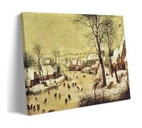 LJPENART Pieter Bruegel The Elde Poster (paysage d'hiver) Impression sur toile à suspendre Idée de décoration d'intérieur 20 x 30 cm
