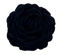 LJRPUPY Broche en tissu délicat en forme de rose pour femme, mariage, fête, banquet, robe, costume, vêtements, pince à cheveux, One Size, art du tissu, art du tissu