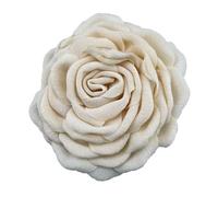 LJRPUPY Broche en tissu délicat en forme de rose pour femme, mariage, fête, banquet, robe, costume, vêtements, pince à cheveux, taille unique, art du tissu