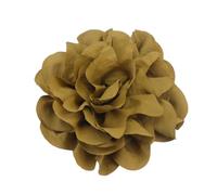 LJRPUPY Grande broche fleur femme tissu délicat rose broches revers vêtements camélias fleur pince à cheveux accessoires, One Size, art du tissu, art du tissu