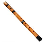 LJRRTYQ Flûte Bambou Shakuhachi 5 Trous Blanc Court Xiao Bois Instrument De Musique Flauta Noir