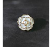 LJRRTYQ Lot de 10 Boutons en Forme de Fleur de Perle Vintage Noire pour vêtements, Beaux Boutons décoratifs pour vêtements pour Femmes, Accessoires de Couture