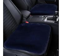 LJSMFC Housse de Siège de Voiture pour Audi A3 Sportback 8Y 2020-2023,Peluche Coussin Housses de Siège Protecteur,Chaude Respirante Doux Antidérapante,Blue