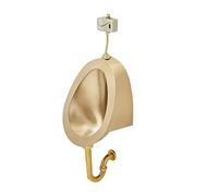 LJTHUU Urinoir Mural en Acier Inoxydable à capteur Automatique pour Toilettes, urinoir pour Salle de Bain et Toilettes publiques avec Valve de Chasse d'eau