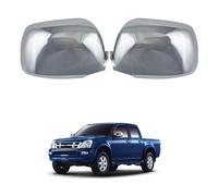 LJWAN 2 PCS Coques de Rétroviseur pour Isuzu D-Max Dmax 2003 2004 2005 2006-2011, Protection Boîtier de Extérieure Décorative Gauche et Droite Couverture ABS