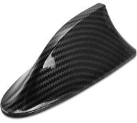 LJWAN Antenne Requin Voiture pour Opel Corsa F Corsa-e MJ22 Corsa Edition 2019-2022, Aileron Voiture Décoration D'antenne de Toit D'aileron Antenne aileron de Requin,C/Carbon Fiber