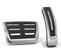 LJWAN Auto Pédales pour Porsche Cayenne 958 92A at, Couvercle Pédale Voiture Acier Inoxydable Voiture Accélérateur Frein Embrayage Couvercle Pièces