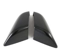 LJWAN Coques Rétroviseurs Voiture pour Tesla Model S 2017 2018 2019, Coque Miroir d'aile Latérale Capuchon Boîtier Gauche Droit Voiture Style Pâte