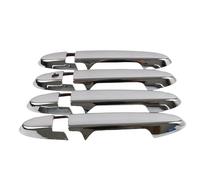 LJWAN Couvercles pour Poignées de Porte Auto pour CityFront 2015, Poignée De Porte De Voiture Couverture Garniture Autocollants Style, standard single hole- bright electroplating