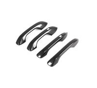 LJWAN Couvercles pour Poignées de Porte Auto pour Hyundai iX25 2020, Poignée De Porte De Voiture Couverture Garniture Autocollants Style,Carbon Fiber