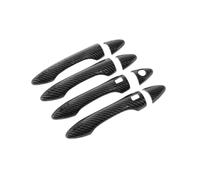 LJWAN Couvercles pour Poignées de Porte Auto pour Hyundai IX35 2009-2017, Poignée De Porte De Voiture Couverture Garniture Autocollants Style, Smart Handles-Carbon Fiber