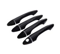 LJWAN Couvercles pour Poignées de Porte Auto pour Hyundai IX35 2009-2017, Poignée De Porte De Voiture Couverture Garniture Autocollants Style,Regular Handles-Bright Black