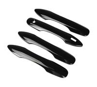 LJWAN Couvercles pour Poignées de Porte Auto pour Toyota Camry 8th 9th Generation 2018-2024, Poignée De Porte De Voiture Couverture Garniture Autocollants Style,Smart Single-Hole-Bright Black