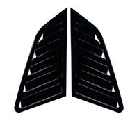 LJWAN Housse Décorative pour Fenêtre de Voiture pour Audi A3 S3 8Y Hatchback 2021-2025, Pare-Soleil Triangle Anti-UV et Pluie - Store Amovible Design Élégant,Black