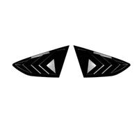 LJWAN Housse Décorative pour Fenêtre de Voiture pour Audi A5 S5 F5 Sportback Four-Door 2017-2024, Pare-Soleil Triangle Anti-UV et Pluie - Store Amovible Design Élégant,Black