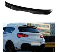 LJWAN Voiture Aileron Arrière pour BMW 1 Series F20 F21 2012-2020, Becquet Arrière Diffuseur Coffre Aile Queue Tuning Exterieur Accessoire Voiture,A Bright Black