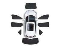 LJWAN Voiture Vitres LatéRales Pare-Soleil pour Skoda Kamiq 2018-2024, Pare-Soleil Isolé Et Respirant Défendre UV Pare-Soleil Auto Accessoires,8 PCS Full