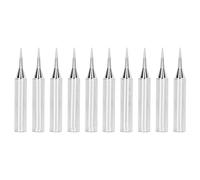 LjwZekyrnt 10 Pcs Solder Iron Tip Replacement Solder Station Soldering Iron Tool Universal Internal Heating Soldering Tip (Je tape (tête pointue))