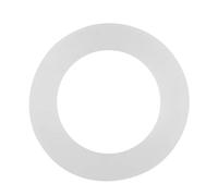 LjwZekyrnt 12 pièces joint plat blanc joint torique en silicone rondelles d'étanchéité pour tuyaux à soufflet (1,2 pouces)