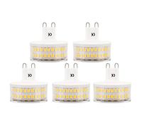 LjwZekyrnt 2 pièces G9 ampoule LED lumière blanche chaude ampoule LED pour suspension plafonnier applique 3000K 5W