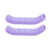 LjwZekyrnt 2 pièces poignée de Frein Manchon en Silicone Couvercle de Protection du Levier de Frein de vélo de Montagne (Violette)