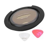 LjwZekyrnt Acoustic Guitar Sound Hole Cover Humidifier with 2 Picks Humidity Care System Against Cracking