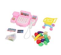 LjwZekyrnt Caisse enregistreuse Jouet Playset Mignon Couleurs Vives Durable en Plastique Effet Sonore Léger Caisse Enregistreuse pour Enfants à partir de 3 Ans