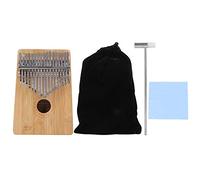LjwZekyrnt Kit piano à pouce Kalimba 17 touches Phyllostachys Pubescens Matériel Instrument de musique
